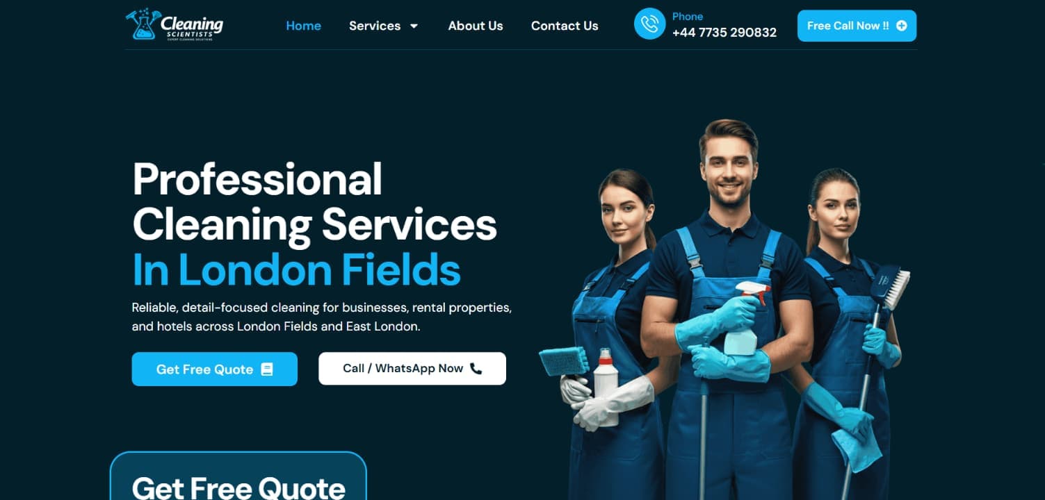 Cleaning Scientists