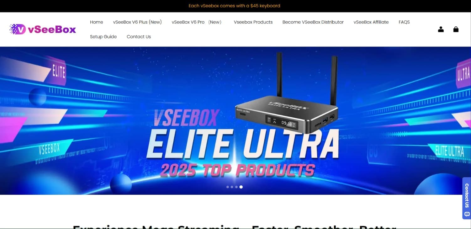 vSeeBox Online Shop