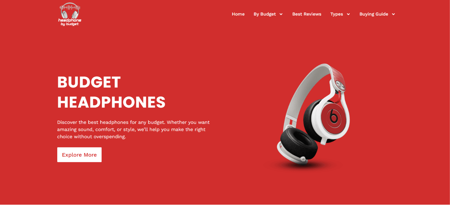 Headphone by Budget